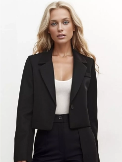 Пиджак укороченный